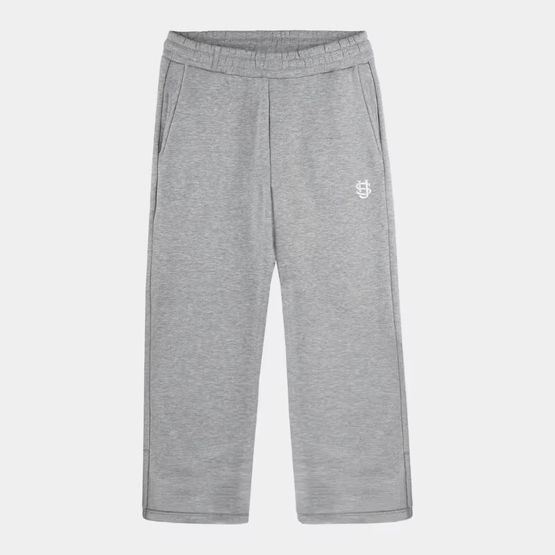 Y2K Men Jogger Loose Su Logo Embroidered Leg Openings Wide Leg Pants Extra Outsize Pockets Fashionable Couple Straight Leg Pants