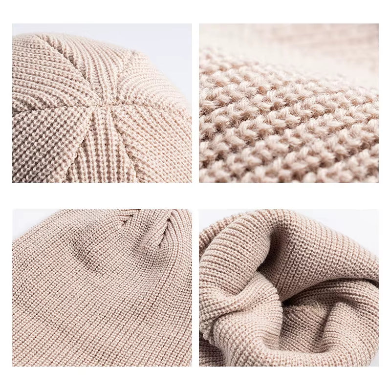 Stay Cozy and Stylish with Our Unisex Knitted Beanie - Perfect for Autumn and Winter Adventures!