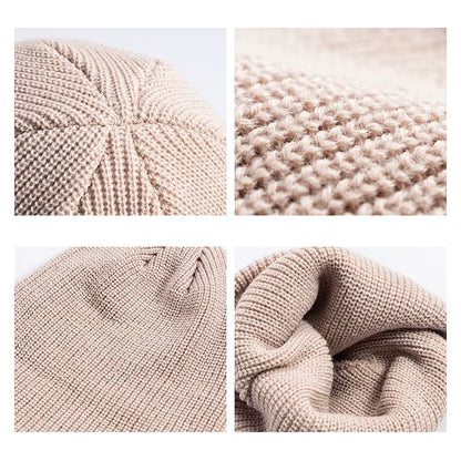 Stay Cozy and Stylish with Our Unisex Knitted Beanie - Perfect for Autumn and Winter Adventures!
