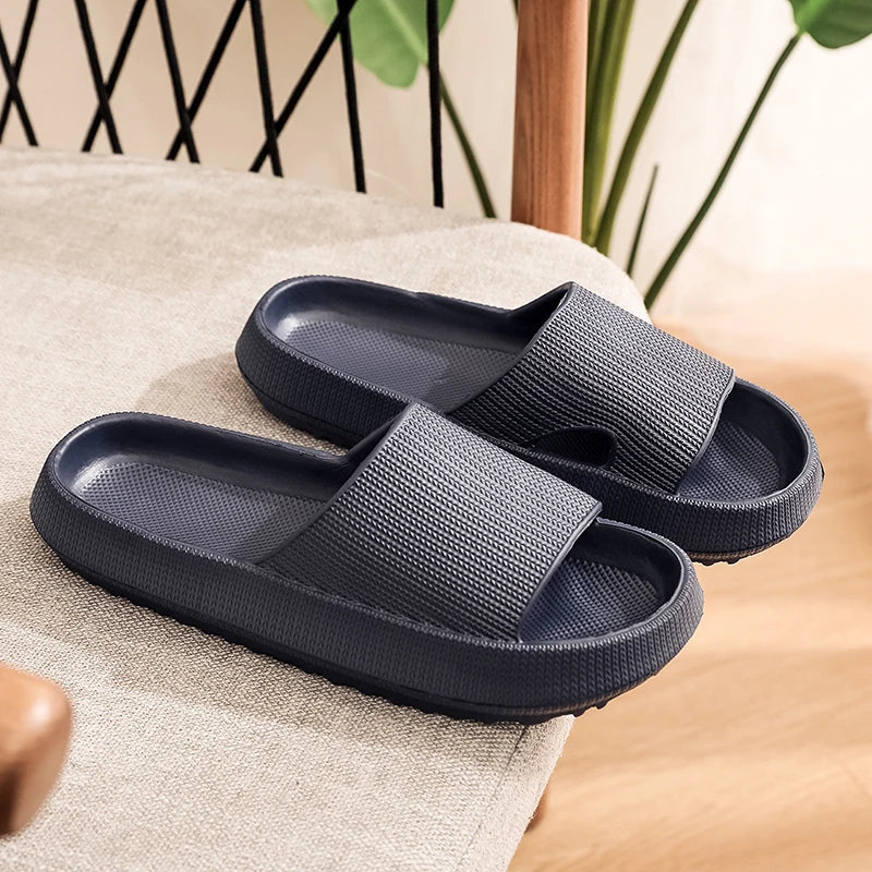 Step into Comfort and Style with Our Cloud Slippers - Fashionable EVA Indoor Slides for Women, Perfect for Summer!