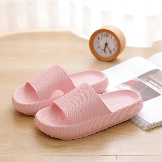 Step into Comfort and Style with Our Cloud Slippers - Fashionable EVA Indoor Slides for Women, Perfect for Summer!