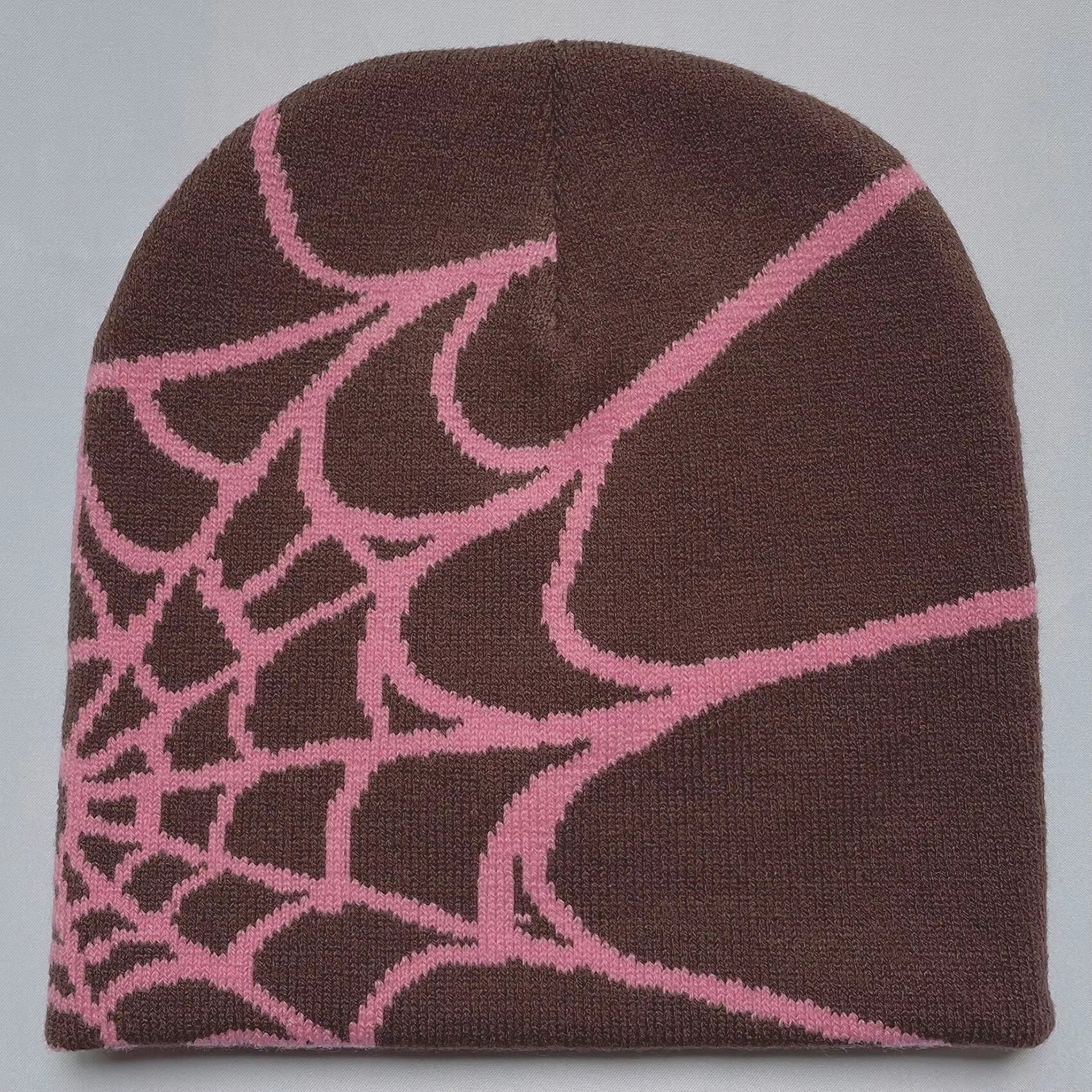 Four Seasons Men'S and Women'S Universal Y2K Knit Hat Spider Web Riding Outdoor Sports Fashion Hat