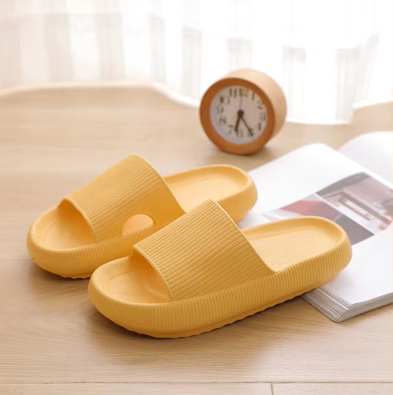Step into Comfort and Style with Our Cloud Slippers - Fashionable EVA Indoor Slides for Women, Perfect for Summer!
