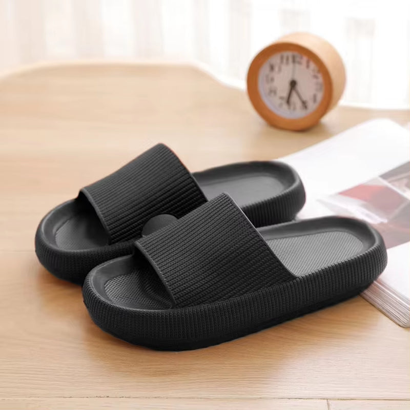 Step into Comfort and Style with Our Cloud Slippers - Fashionable EVA Indoor Slides for Women, Perfect for Summer!