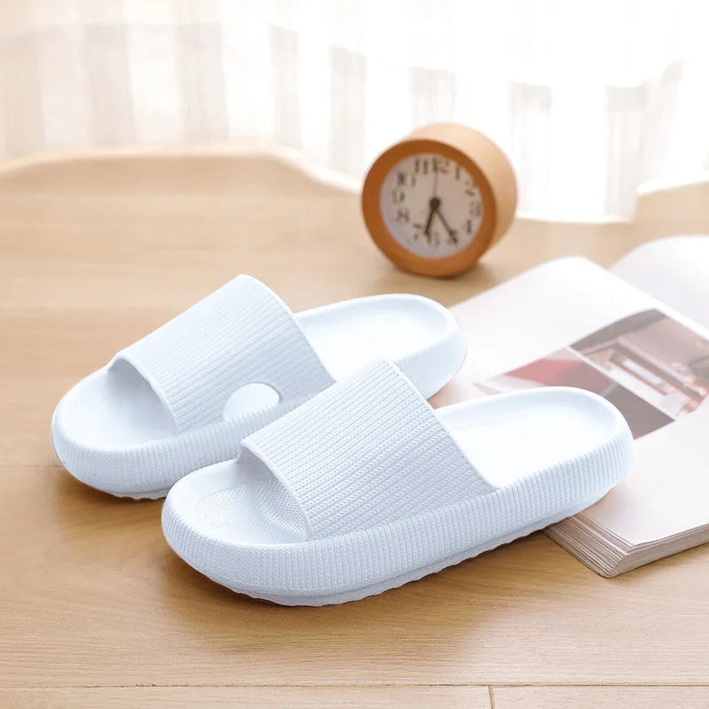 Step into Comfort and Style with Our Cloud Slippers - Fashionable EVA Indoor Slides for Women, Perfect for Summer!