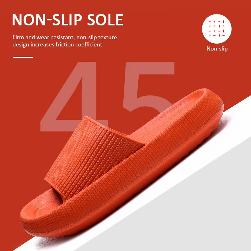 Step into Comfort and Style with Our Cloud Slippers - Fashionable EVA Indoor Slides for Women, Perfect for Summer!